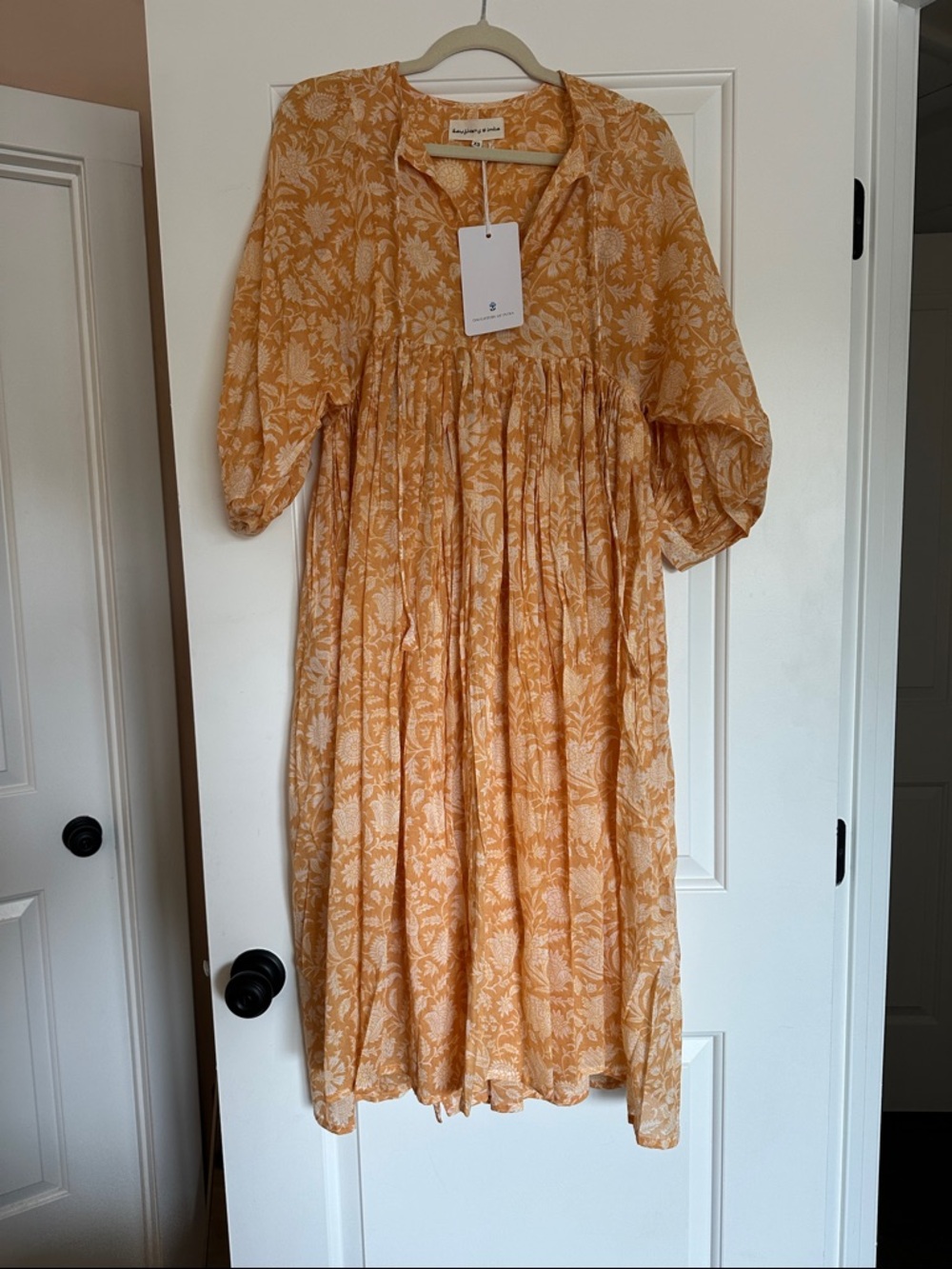 NWT Daughters of India Midi dress, XS